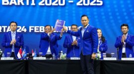Agus Harimurti Yudhoyono (AHY) terpilih kembali menjadi Ketua Umum Partai Demokrat periode 2025-2030. (Facebook.com @Agus Yudhoyono)