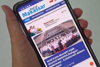 Peluncuran Hallomakassar.com yang berlangsung pada awal Agustus 2025. (Dok. Hallomakassar.com)